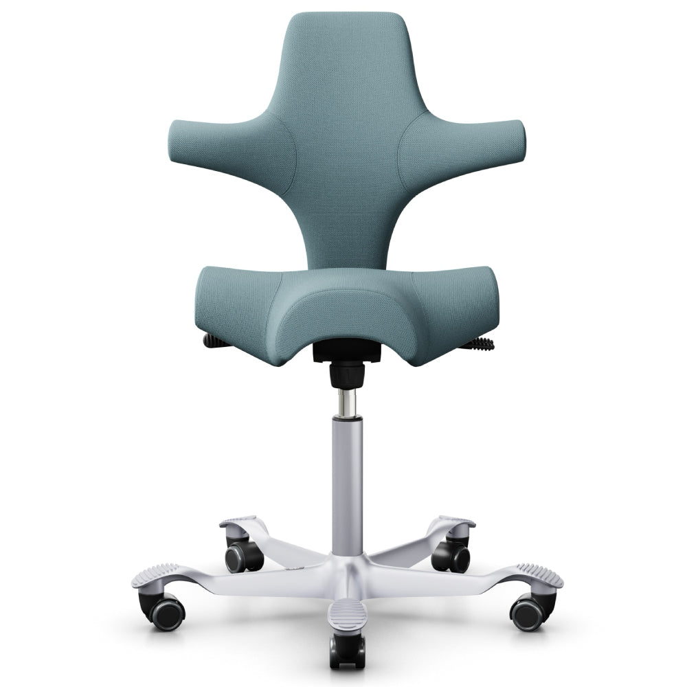 HÅG Capisco 8106 Ergonomic Saddle Chair - Adjustable Height & Tilt for Office & Home Workspace - Perfect for Desk Work, Gaming & Creative Professionals