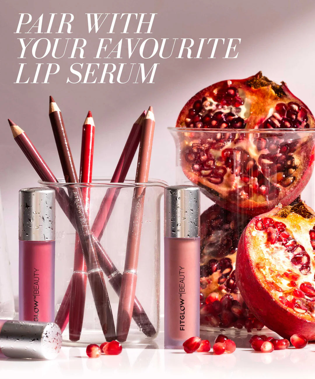 Fitglow Beauty Vegan Lip Liner - Natural & Cruelty-Free Lip Pencil for Long-Lasting Definition | Perfect for Everyday Wear & Special Occasions