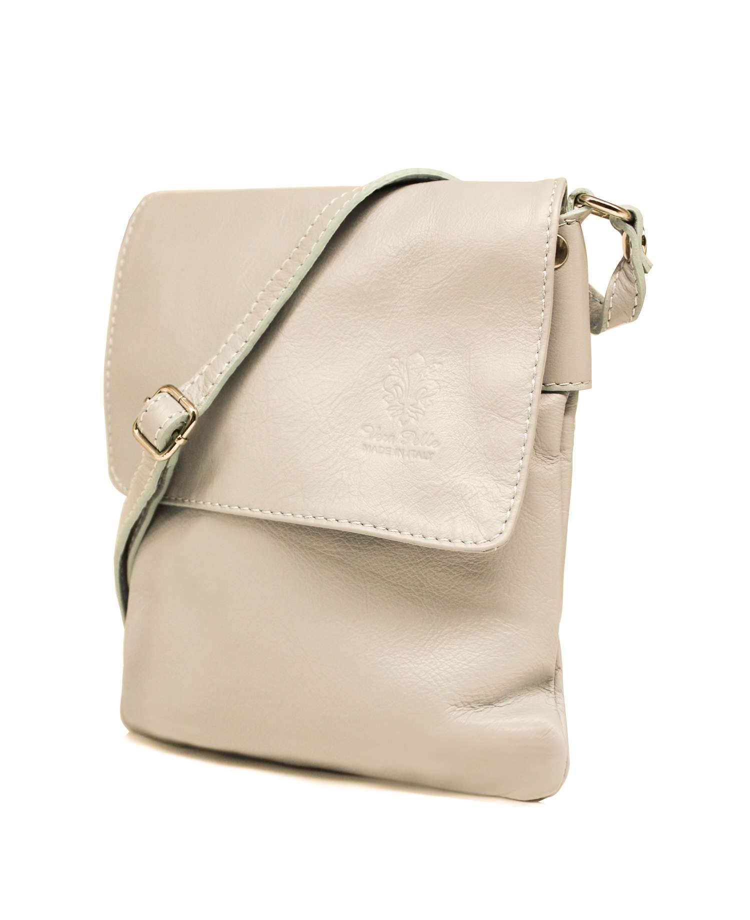 Kitise Women's Genuine Italian Leather Crossbody Bag - Small Shoulder Handbag with Flap, Phone Holder - Perfect for Work, Travel & Everyday Use