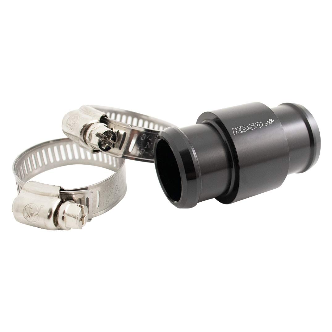 KOSO 18mm Water Temperature Sensor Hose Adapter - Universal Fit for Automotive Cooling Systems & Performance Upgrades
