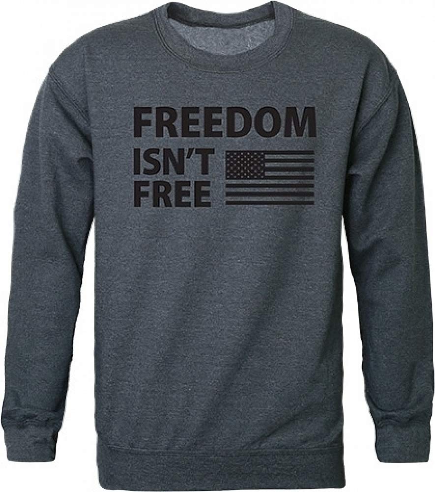 Rapid Dominance Tactical Graphic Crewneck Sweatshirt - Military Style Pullover for Outdoor & Urban Wear