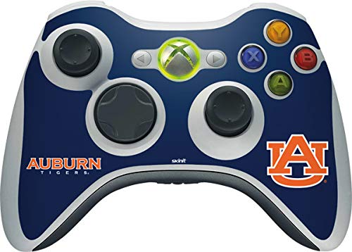 Officially Licensed Auburn Bold Logo Gaming Skin Decal for Xbox 360 Wireless Controller - Durable Vinyl Protection for Gamers | Perfect for Game Nights & College Dorm Decor