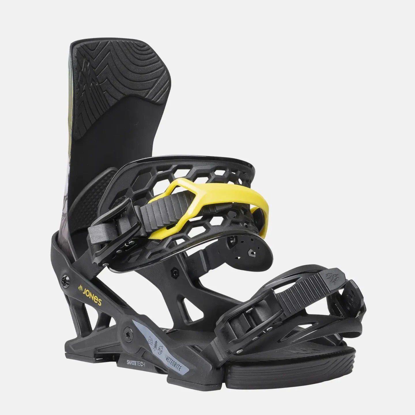 Jones Meteorite Snowboard Bindings 2025 - Lightweight & Responsive for All-Mountain Riding - Perfect for Freestyle, Powder & Park Performance