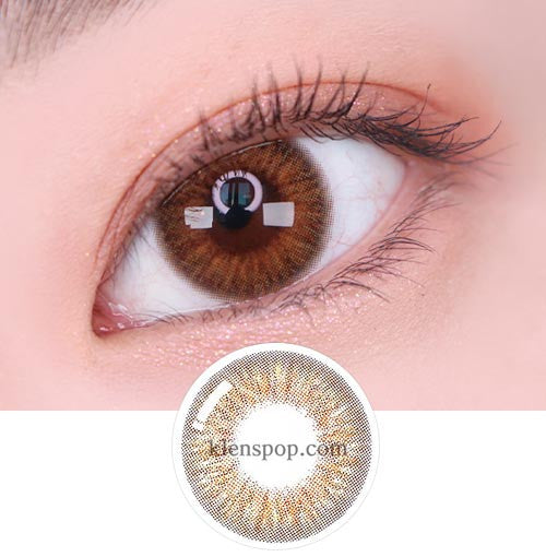Mistique Brown Classic Monthly Contact Lenses (2 Pack) - 6 Month Supply of Silicone Hydrogel Lenses for Comfort & Breathability | Perfect for Daily Wear, Special Occasions & Costume Looks
