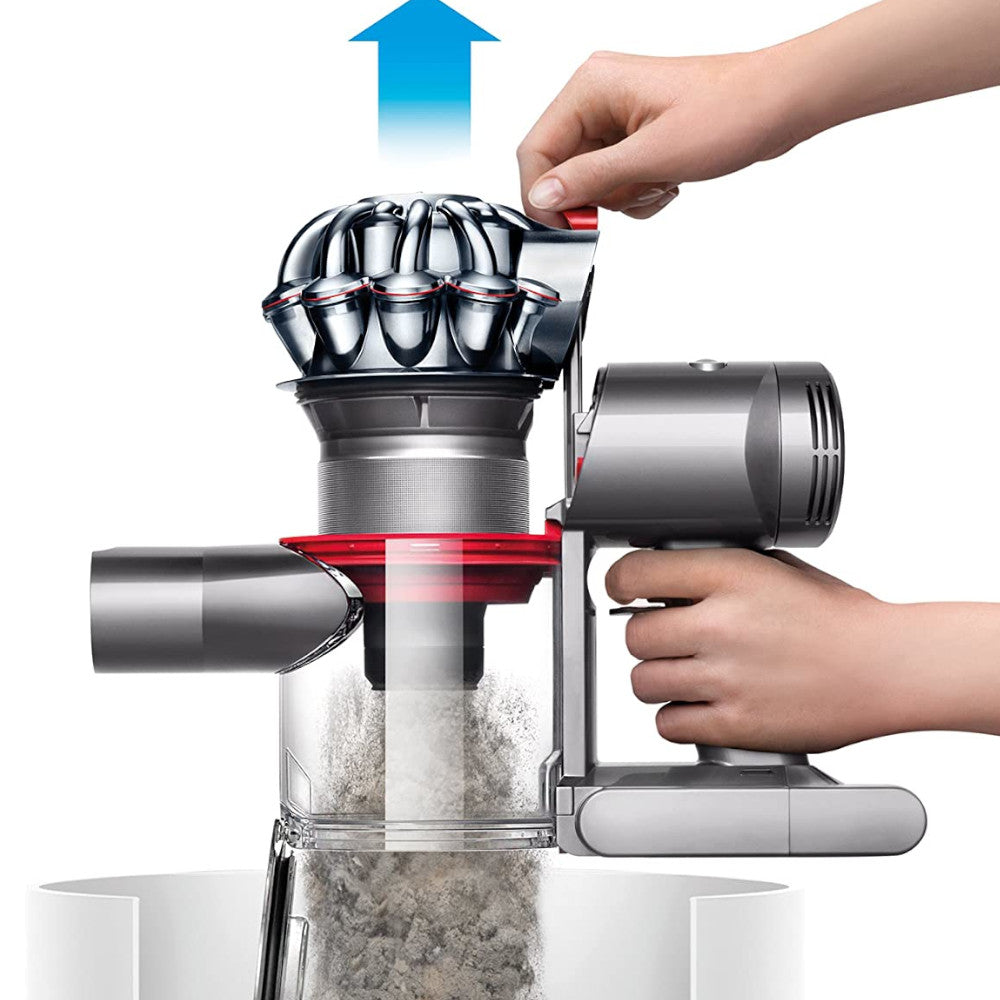 Refurbished Dyson V7 Handheld Cordless Vacuum Cleaner - Excellent Condition with 1 Year Warranty | Lightweight & Powerful for Pet Hair, Car Cleaning & Home Use