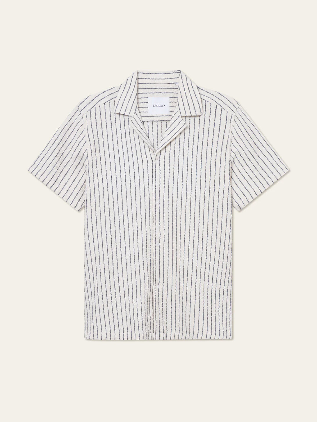 Lesley Structured Short Sleeve Shirt for Women - Ivory Cotton Blouse | Office Wear, Casual Outfits & Summer Fashion