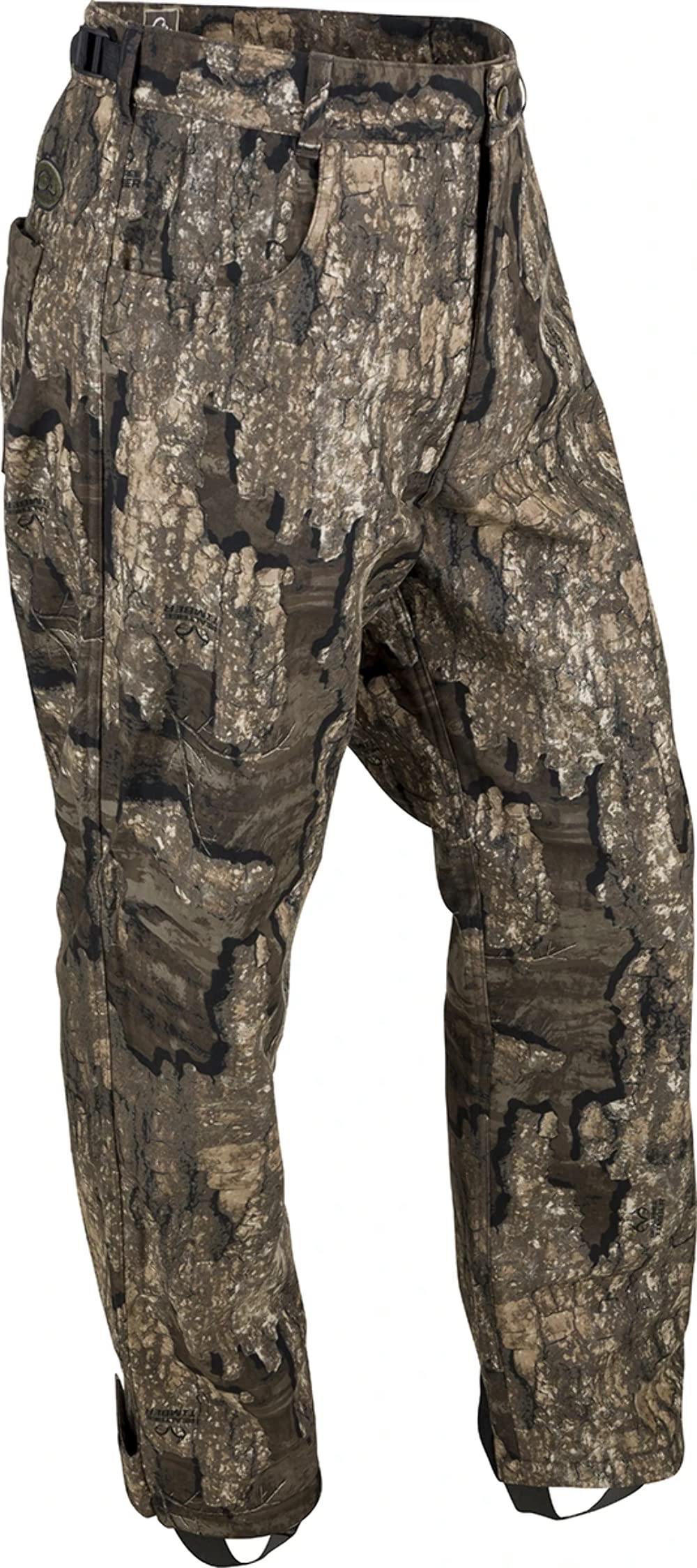 Drake MST Bonded Fleece Hunting Pants for Men - Waterproof Camo Hunting Trousers with Reinforced Knees - Ideal for Cold Weather Hunting & Outdoor Adventures