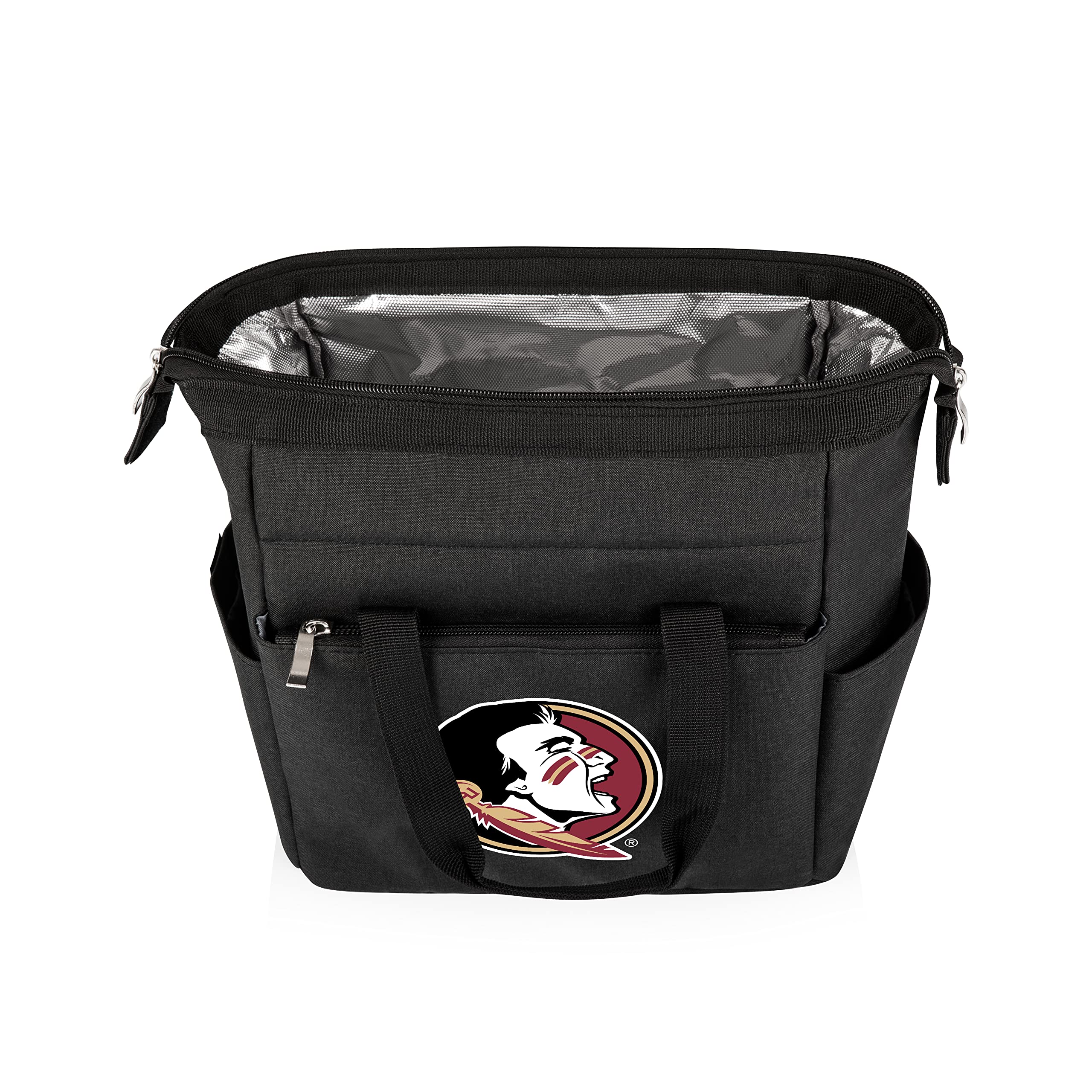PICNIC TIME NCAA Unisex-Adult On The Go Lunch Cooler Bag - Insulated Portable Food Container for Work, School, Picnics & Outdoor Activities