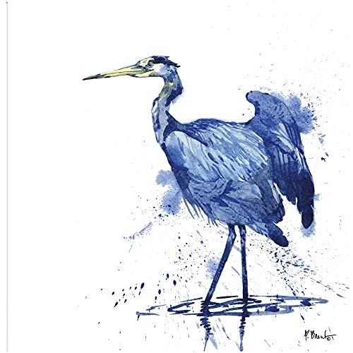 Arianna Blue Heron - White