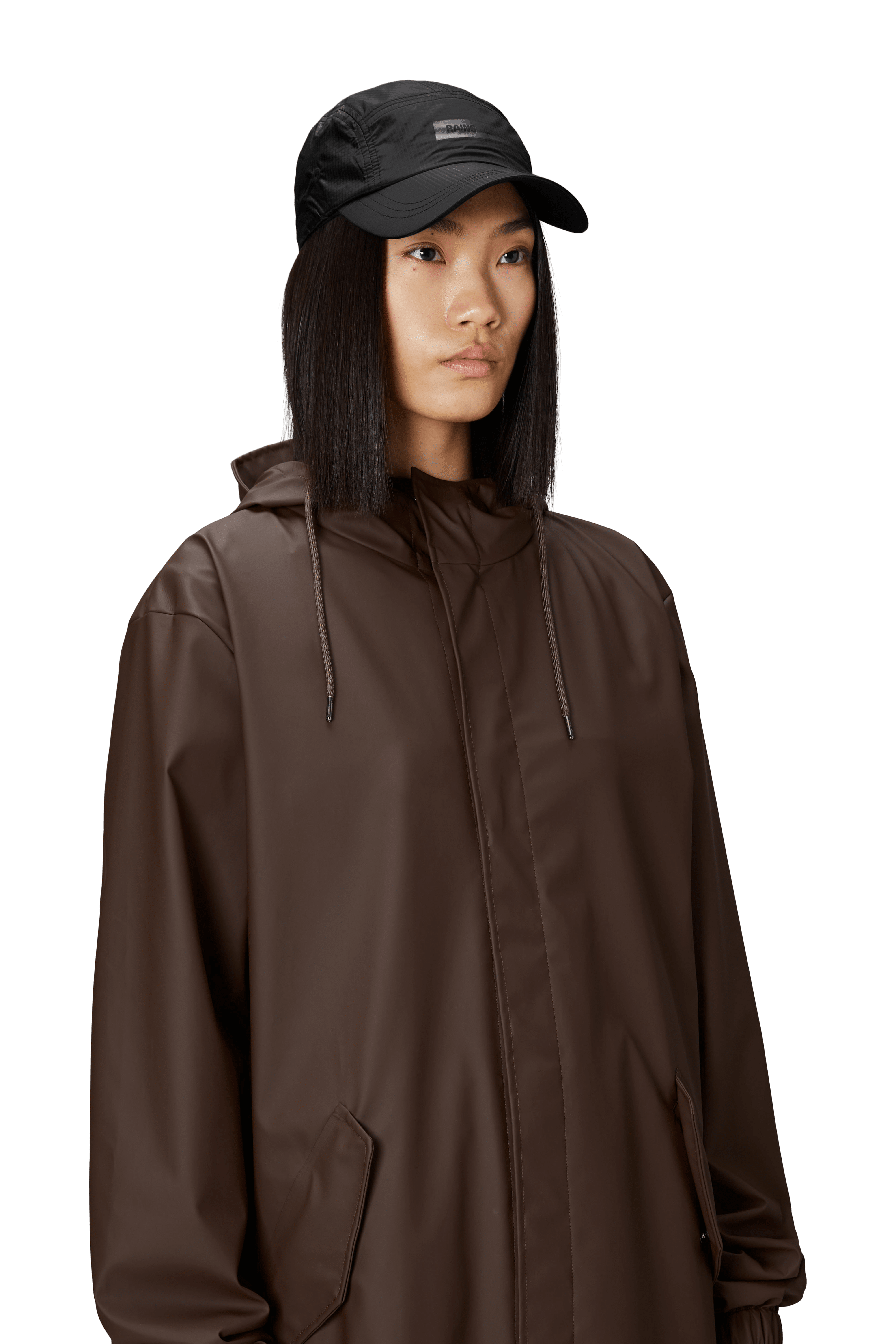 Rains 5 Panel Ripstop Cap - Waterproof & Lightweight Outdoor Hat for Men & Women - Perfect for Hiking, Camping & Everyday Wear