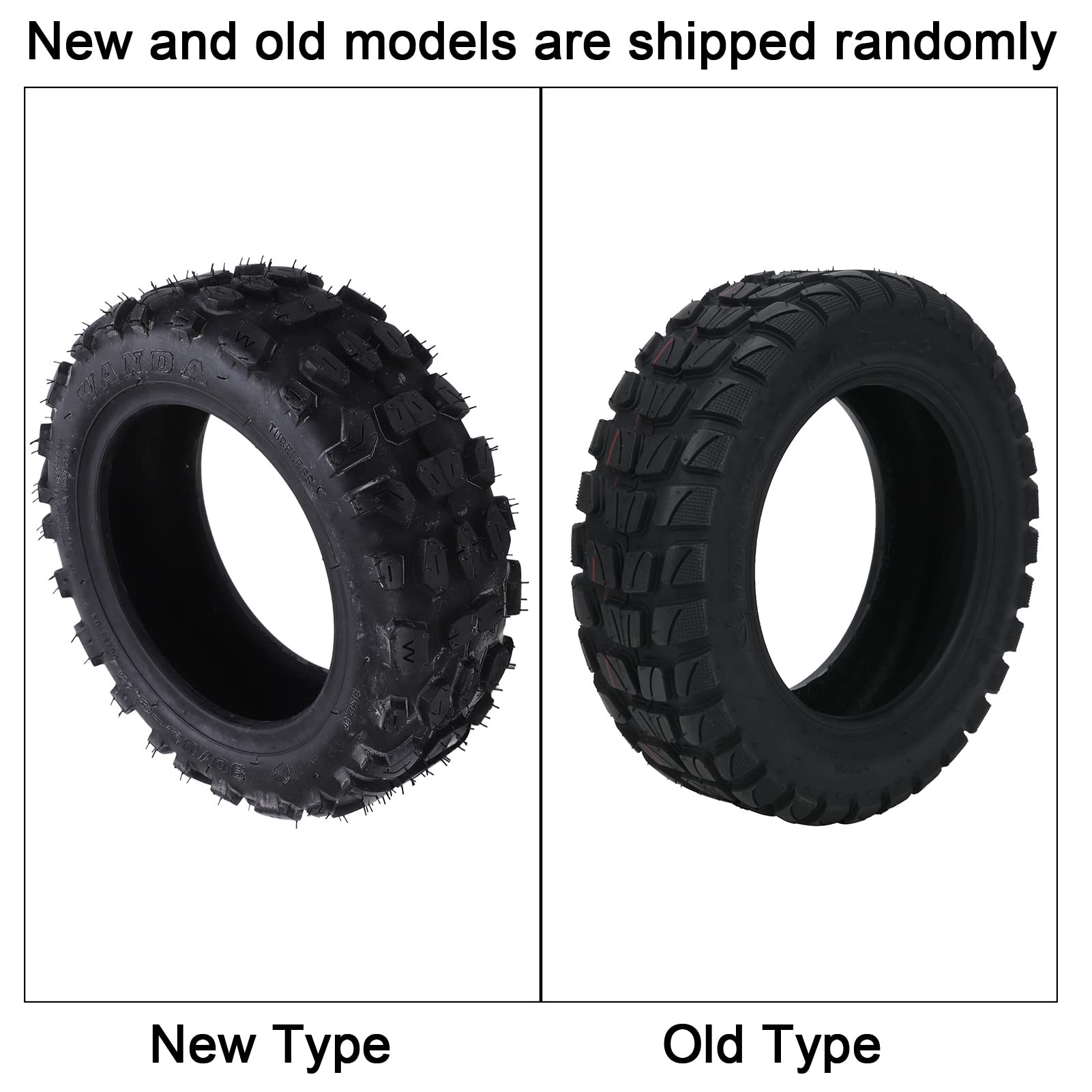 **10in Tubeless Tire 90/65-6.5 - Vacuum Wheel, Wear-Resistant & Explosion-Proof for Electric Scooters & Bikes - Thickened Design for Enhanced Durability - Perfect for Commuting, Off-Road & Urban Riding**