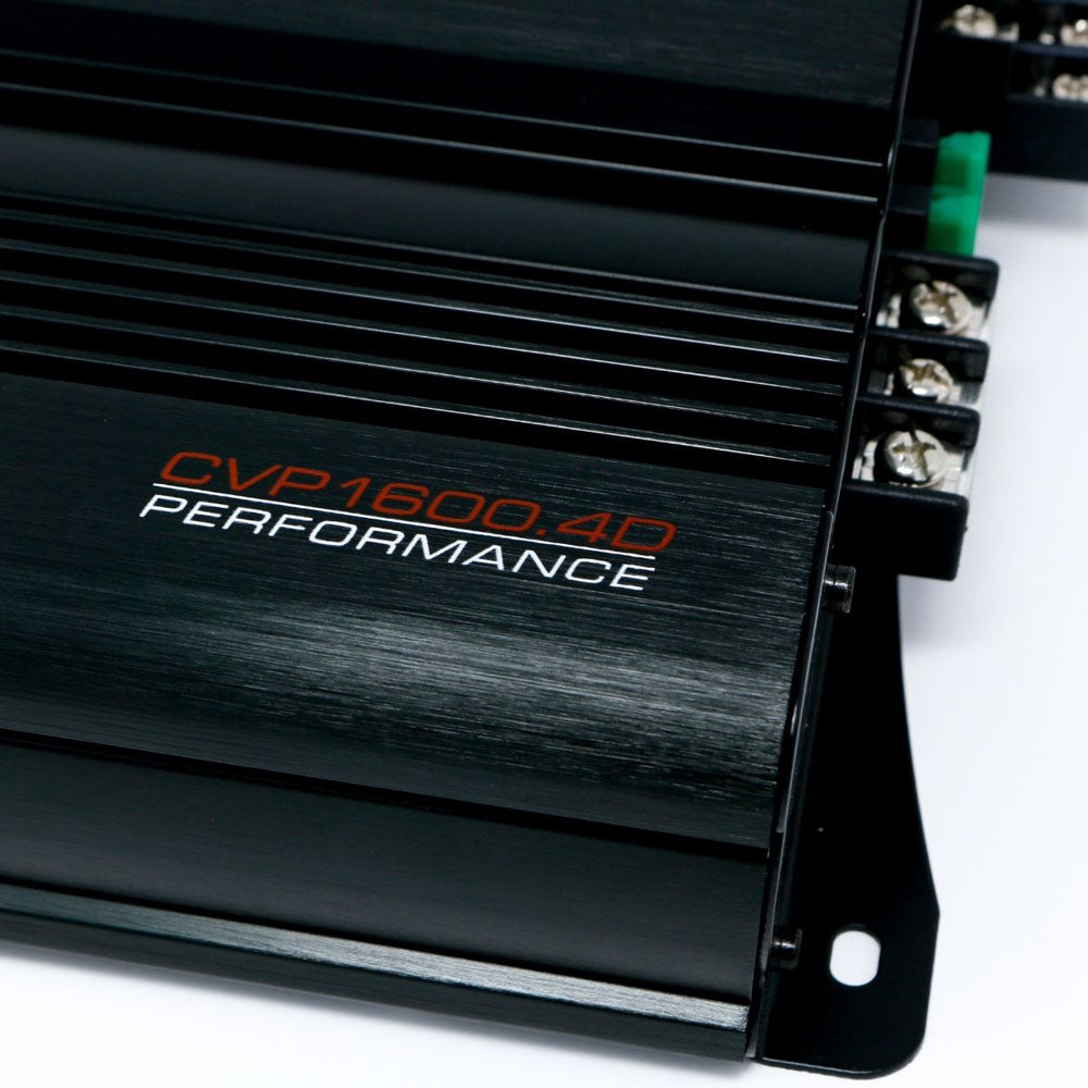Cerwin Vega CVP1600.4D 4-Channel Class D Car Amplifier 800W RMS Power - Refurbished | High-Performance Audio for Cars, Trucks & Boats | Perfect for Car Audio Systems & Marine Applications