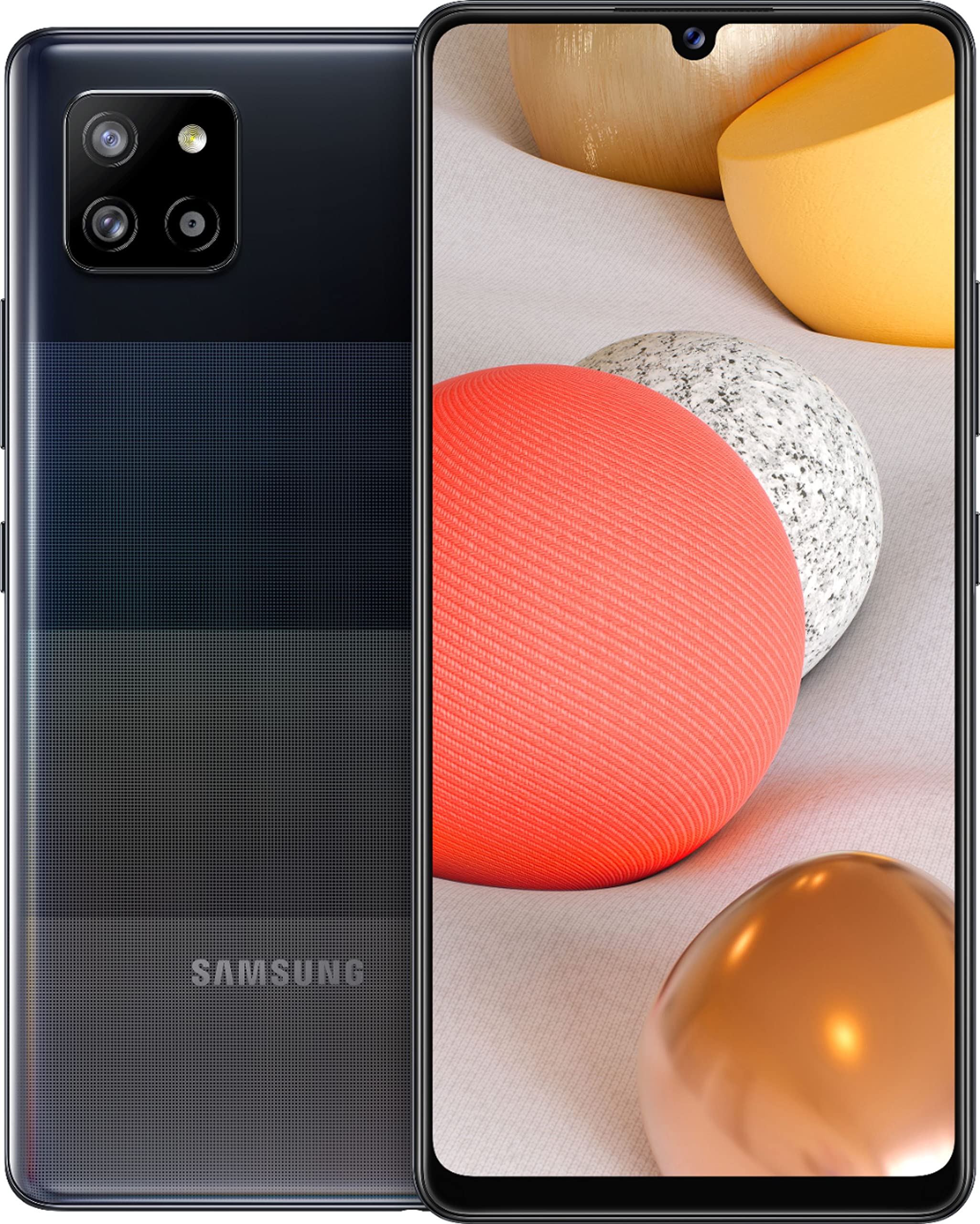SAMSUNG Galaxy A42 5G Unlocked Smartphone - 128GB Black | Android Phone with Multi-Lens Camera & Long Battery Life | US Version (Renewed) | Perfect for Travel, Work & Streaming