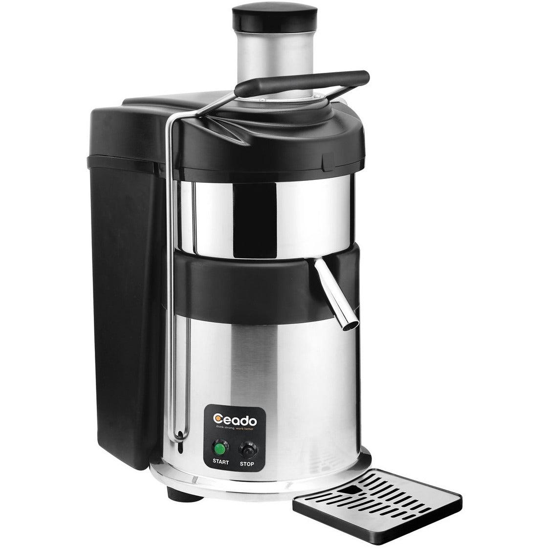 Ceado ES500 Commercial Centrifugal Juicer - High-Speed Cold Press Juicer for Restaurants & Juice Bars - Heavy Duty Stainless Steel Juice Extractor for Fruits & Vegetables - Perfect for Healthy Drinks, Smoothies & Detox Juices