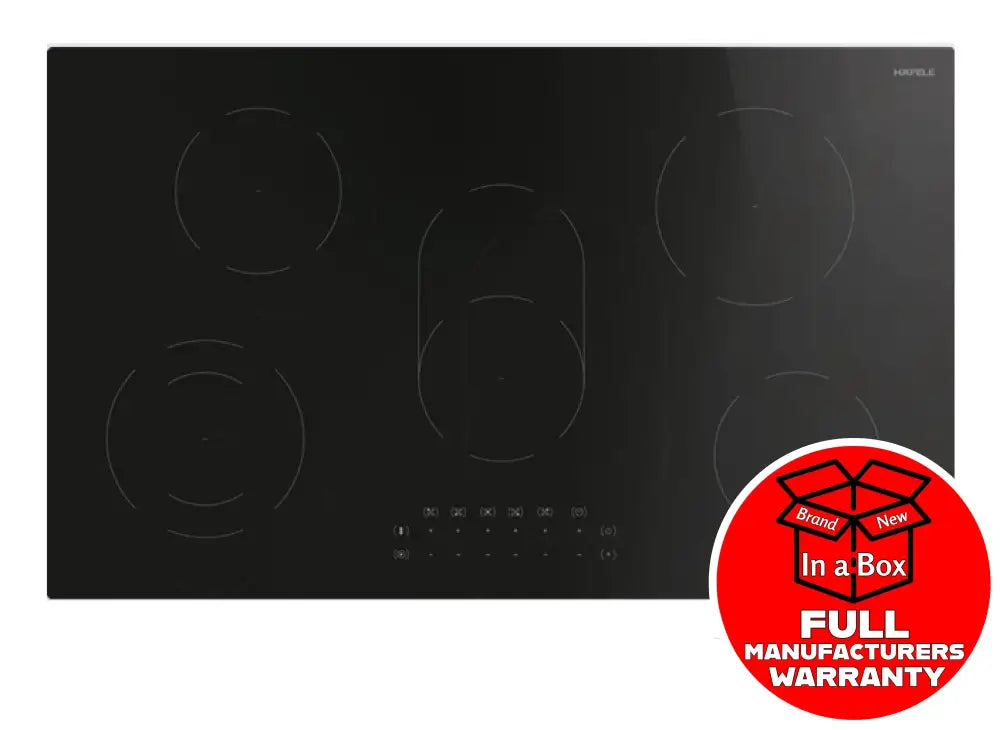 Hafele 539.40.062 90cm Built-in Ceramic Cooktop - Premium Electric Stove Top for Modern Kitchen Cooking, Baking & Food Preparation