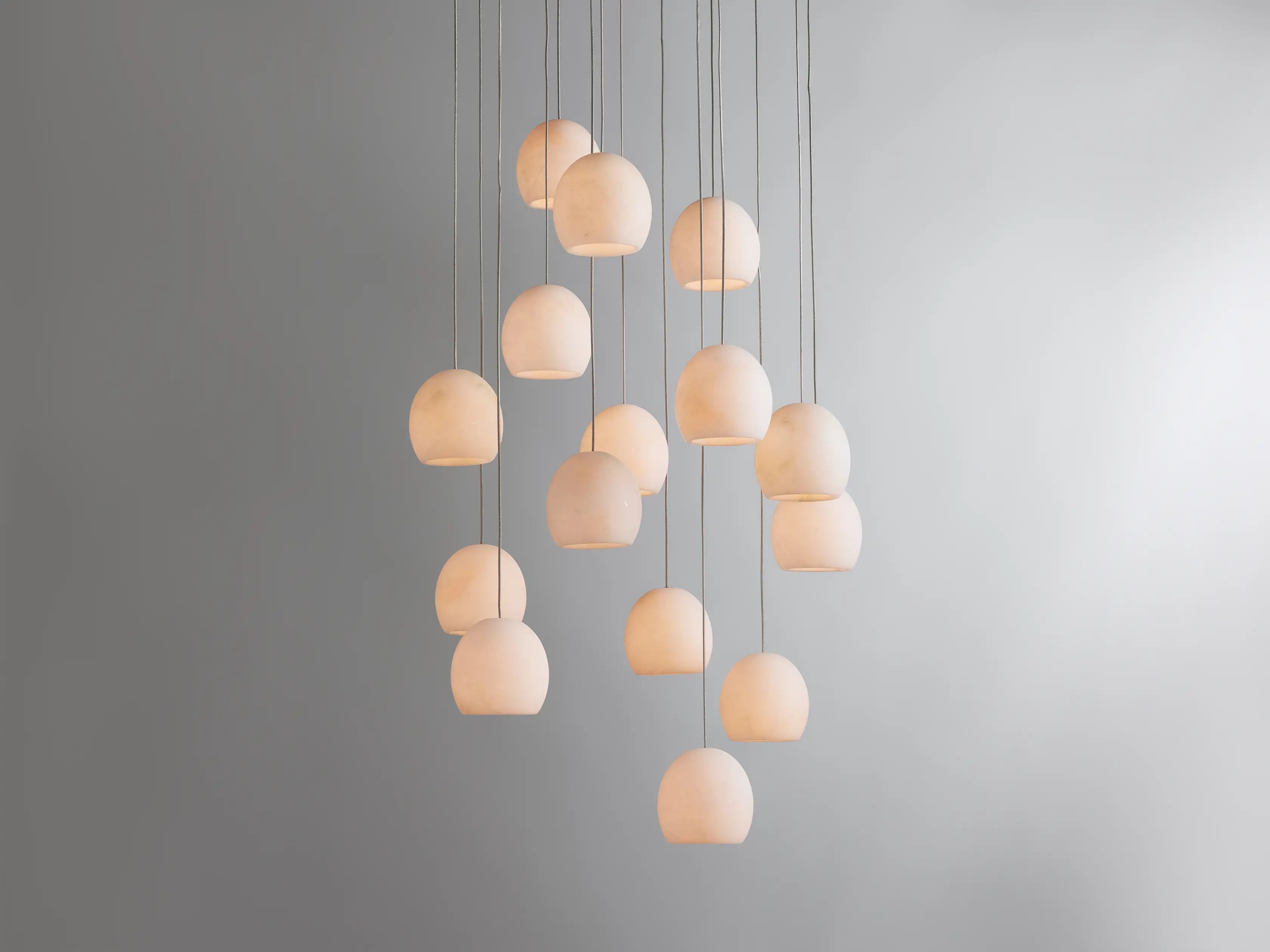 Arica Round Chandelier - Modern Crystal Ceiling Light Fixture for Dining Room, Bedroom & Living Room | Elegant Lighting Decor for Home & Office Spaces