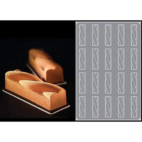 Premium Twist Silicone Mold for Baking - DIY Chocolate, Candy, Soap & Candle Making - Non-Stick Flexible Silicone Mold for Home Bakers & Crafters (Perfect for Holiday Treats & Party Favors)