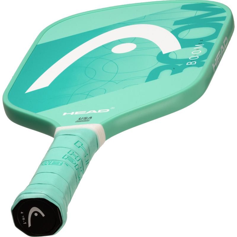 HEAD Boom Team EX Pickleball Paddle - Premium Carbon Fiber Paddle for Competitive Play | Perfect for Tournaments & Recreational Games