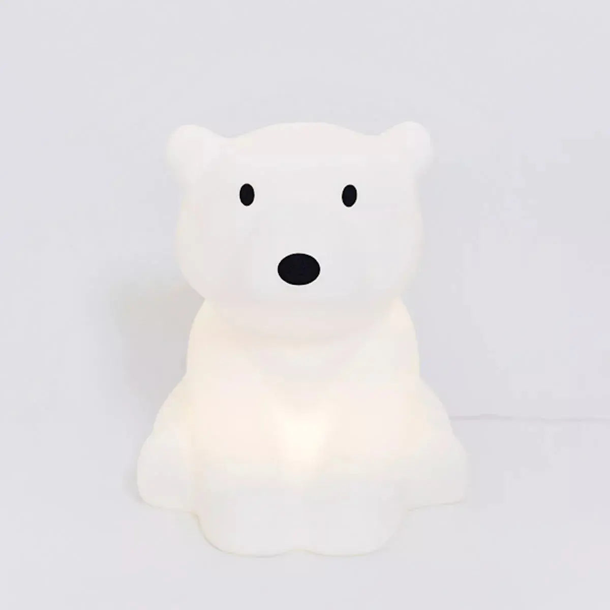 Nanuk the Polar Bear LED Night Light - Cute & Energy-Efficient Nursery Lamp for Kids' Bedroom, Baby Room Decor | Perfect for Nighttime Feeding, Bedtime Stories & Creating Soothing Ambiance