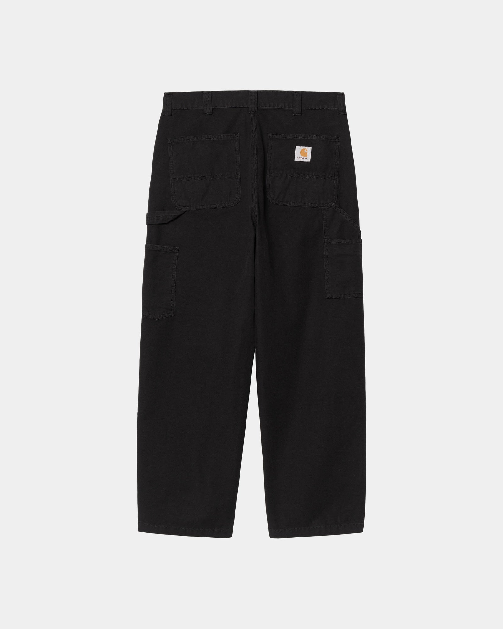 OG Single Knee Canvas Pants | Black Stone Washed | Workwear, Outdoor Activities & Casual Street Style