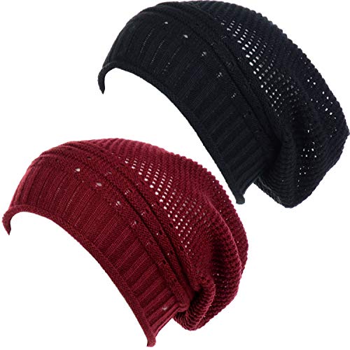 2 Pack-net Burgundy & Bk