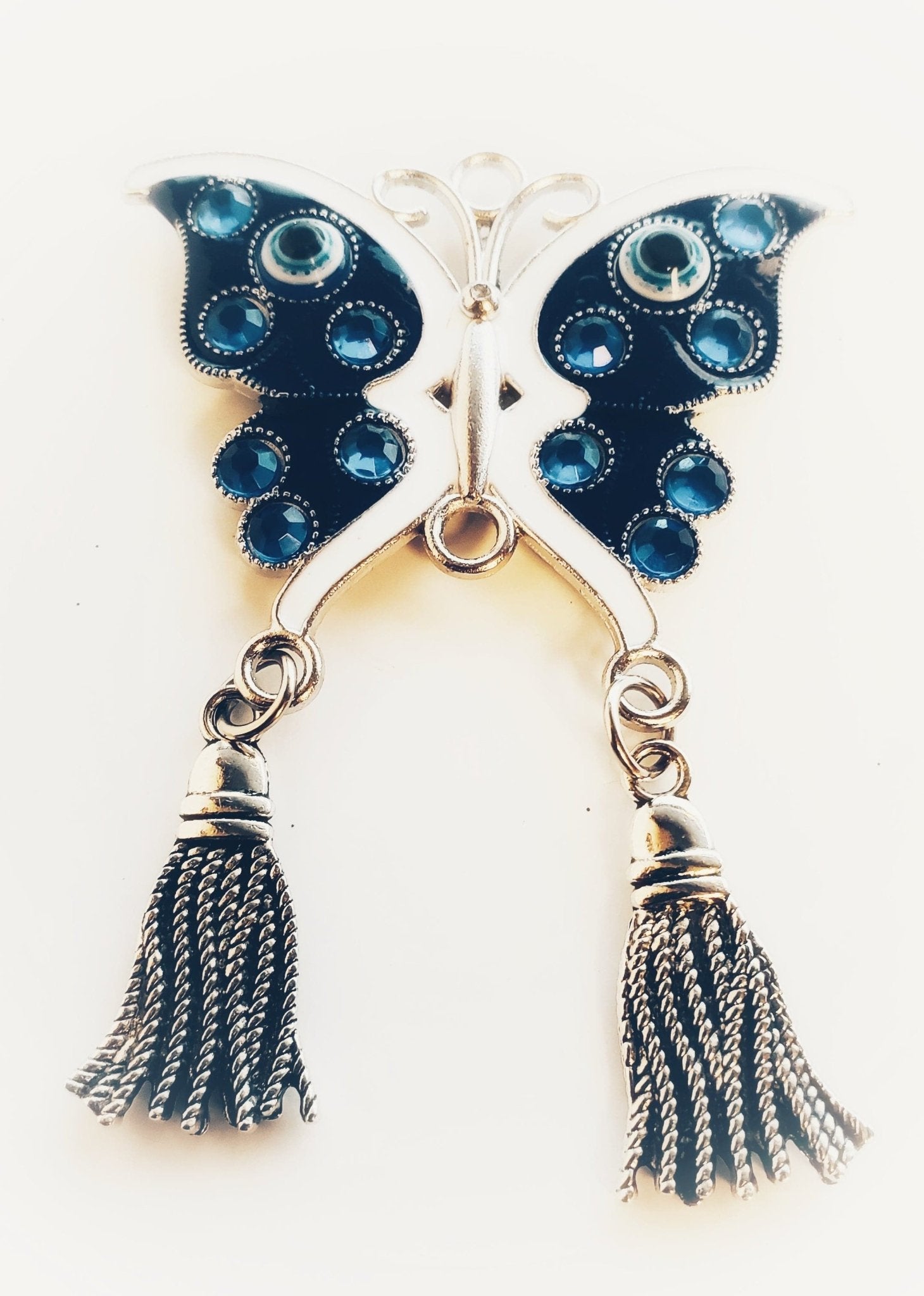 Evil Eye Magnet for Protection - Butterfly Design | 1 Piece | Perfect for Fridge, Locker & Office Decor