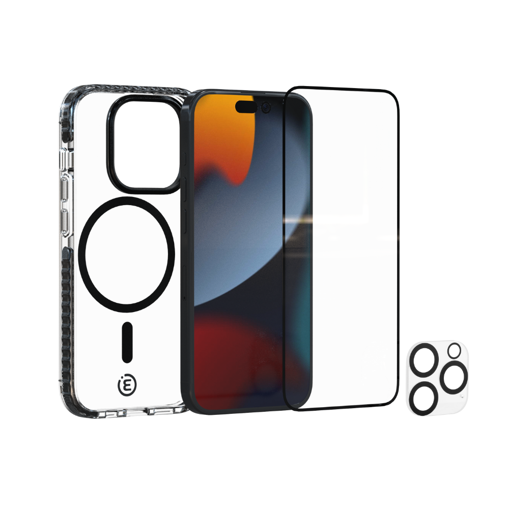 Impact Zero® Ultimate Bundle for Apple iPhone 15 Pro - Premium Protective Case with Screen Protector & Accessories | Perfect for Outdoor Adventures, Travel & Everyday Use