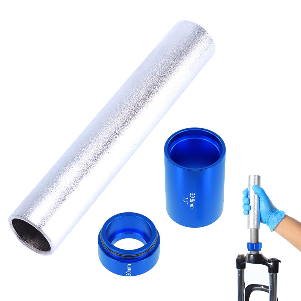 3PCS Bike Fork Crown Race Setting Tool Kit - 28.6mm Bicycle Fork Nut Installer & Front Fork Repair Set for Professional Bike Maintenance | Perfect for Mountain, Road & BMX Bikes
