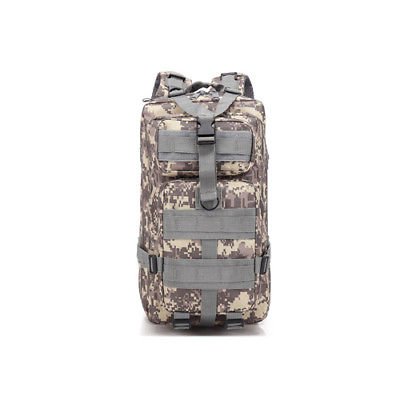 Tactical Backpack 30L - Military Molle Rucksack for Hiking, Camping & Outdoor Adventures - Water Resistant Adjustable Travel Backpack - Perfect for Trekking, Survival Gear & Everyday Use (US Stock)