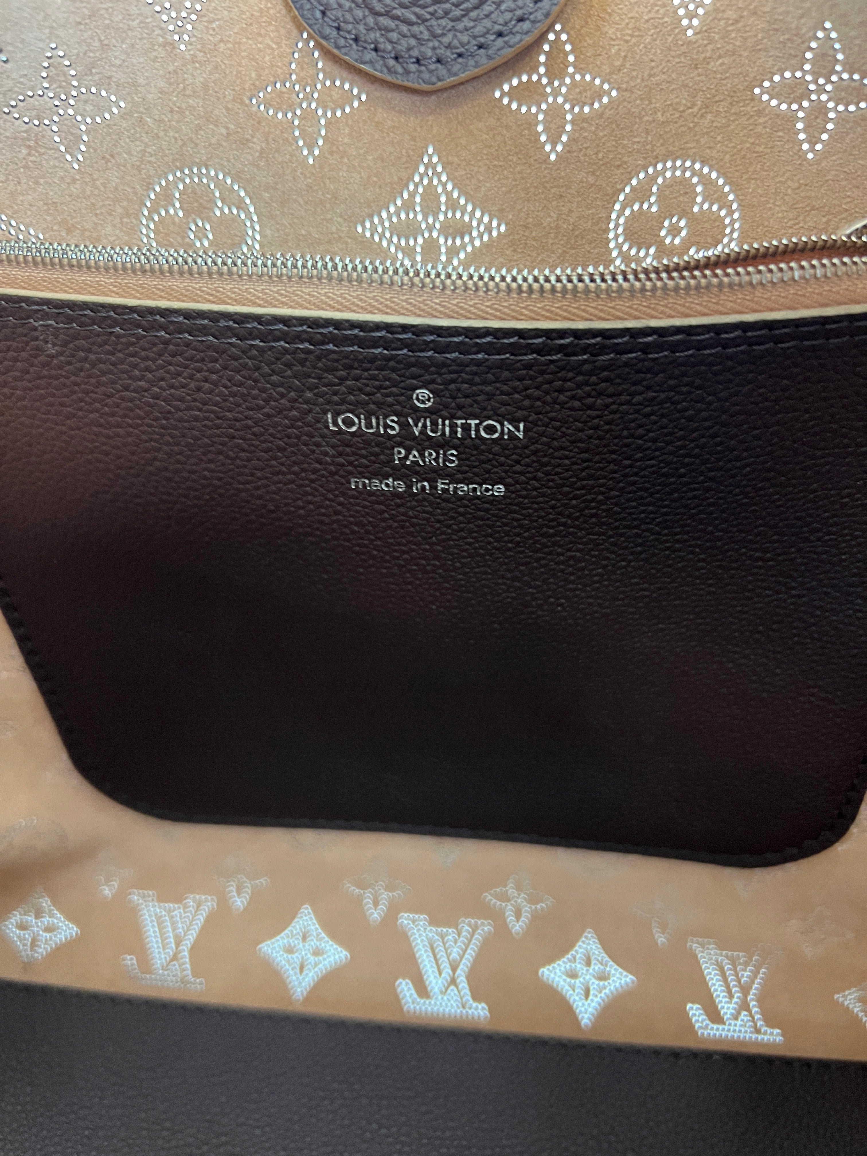 Louis Vuitton Monogram Mahina Carmel Crossbody Bag - Luxury Leather Handbag for Women, Perfect for Work, Travel & Evening Events
