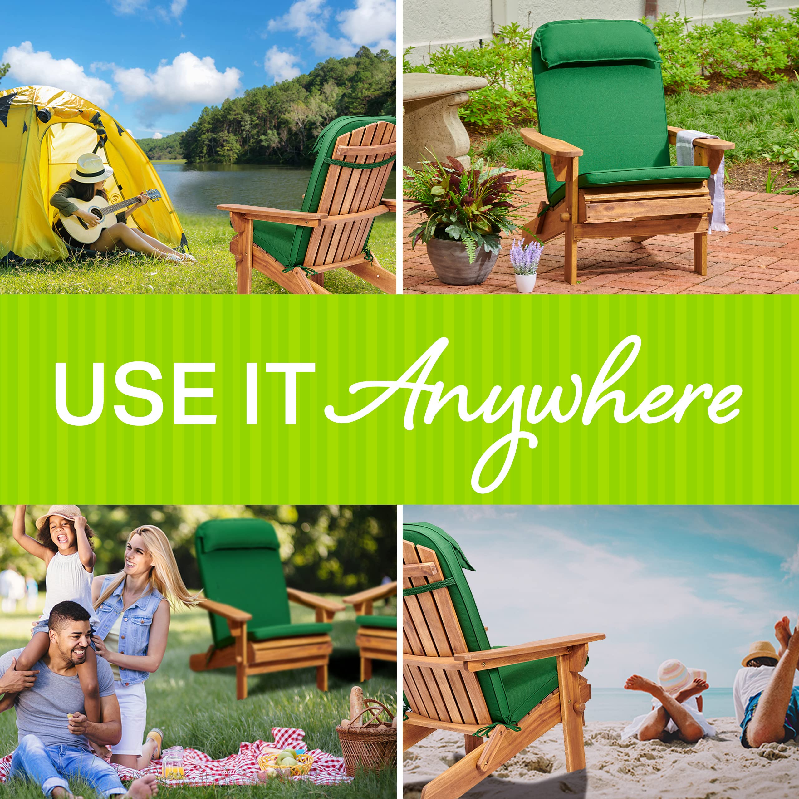 Premium Adirondack Chair Cushion - 49