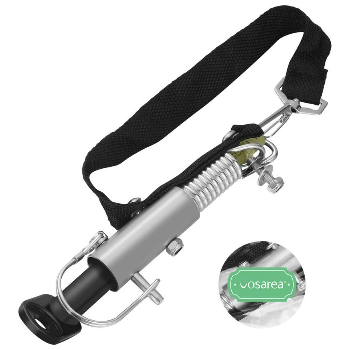 VOSAREA Heavy Duty Bike Trailer Hitch Coupler - Universal Bike Trailer Attachment for Cargo & Baby Trailers - Durable Trailer Coupling Accessory for Bikes, Cycling & Family Outings