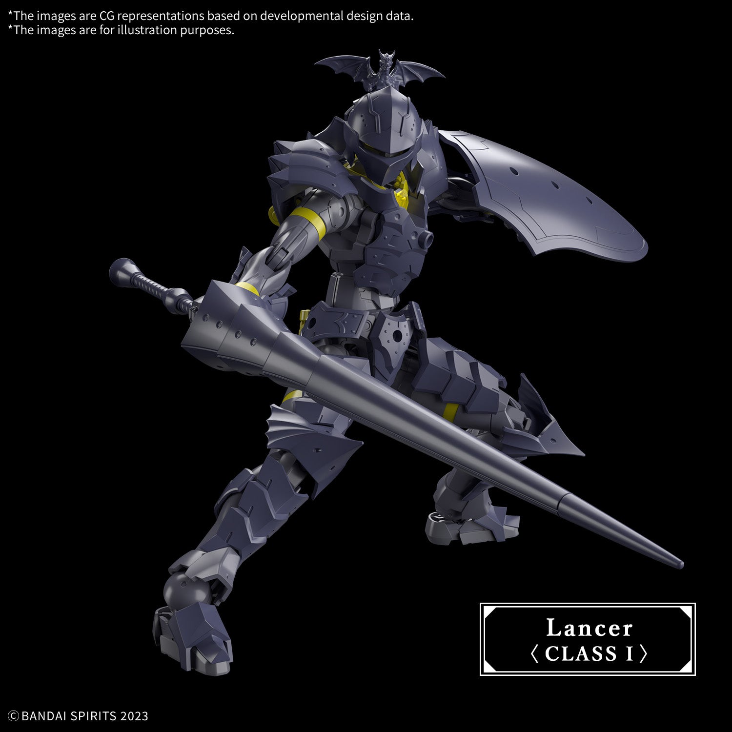 Bandai 30 Minutes Fantasy 30MF #10 1/144 Liber Lancer Model Kit (Japan Version) - Perfect for Anime Collectors & Hobbyists - Build & Display Your Mecha Fantasy