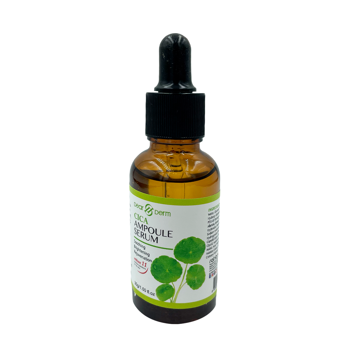 Cica Ampoule Serum for Skin Repair - Soothe & Hydrate Dry, Sensitive Skin | Perfect for Post-Treatment & Night Care Routine