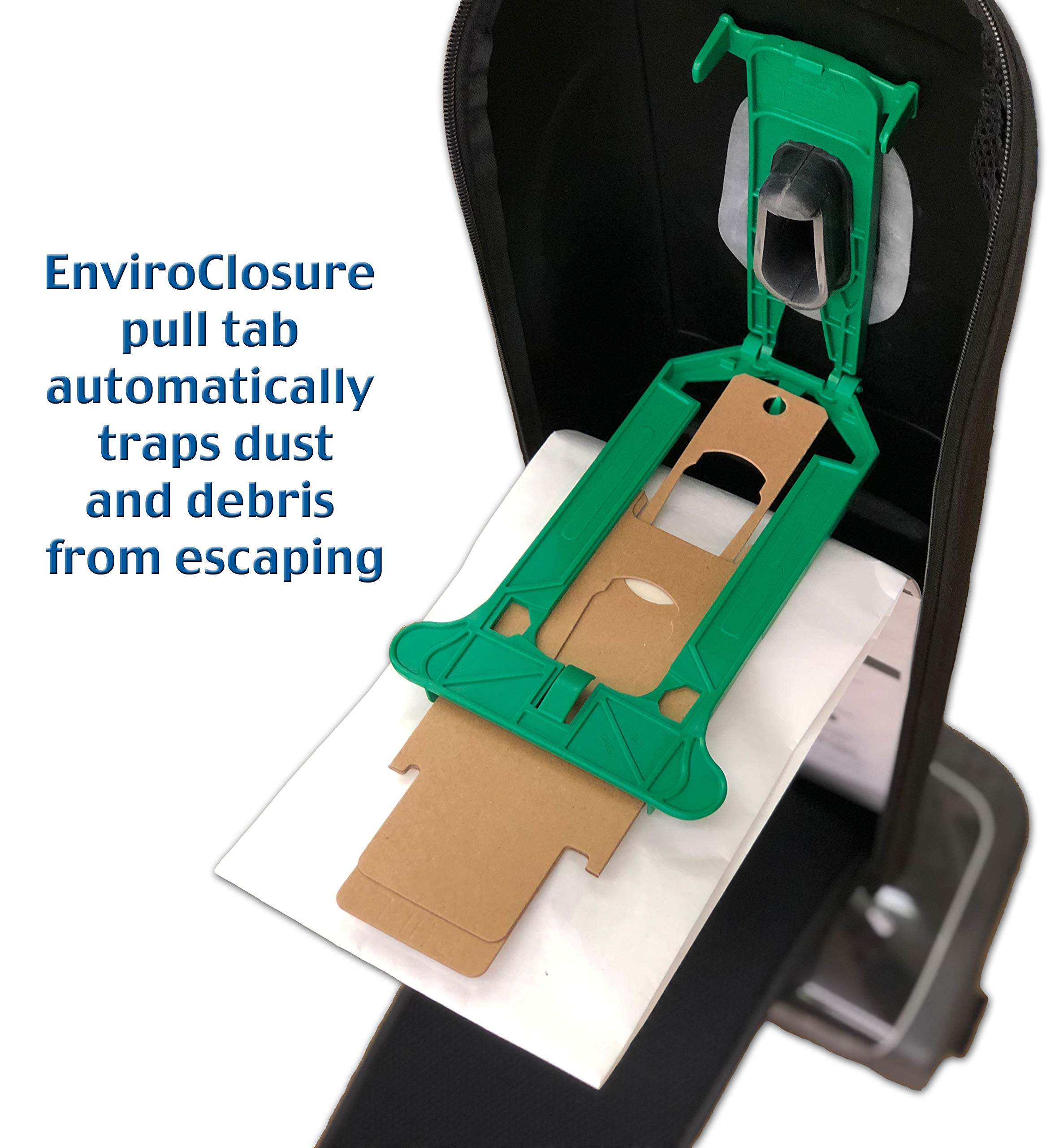 EnviroCare Premium HEPA Micro Filtration Vacuum Bags (24 Pack) - Compatible with Oreck XL7/XL21/2000/3000/4000/8000/9000 Series & Hoover ONEPWR Uprights - Allergen Reduction for Pet Hair, Dust Mites - Ideal for Homes with Pets & Allergy Sufferers