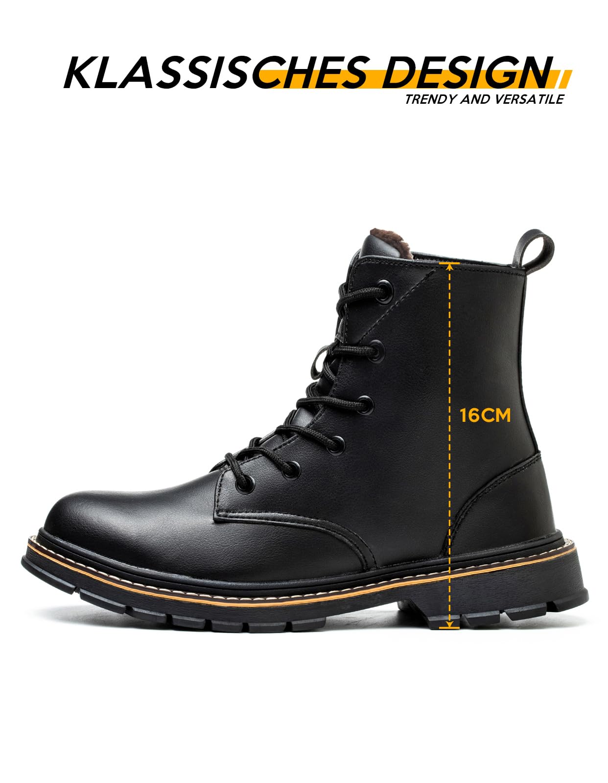 OWIF Winter Boots for Women & Men - Waterproof Snow Boots with Warm Lining, Non-Slip Hiking & Trekking Shoes - Perfect for Outdoor Winter Activities, Snow Hiking, and Cold Weather Adventures