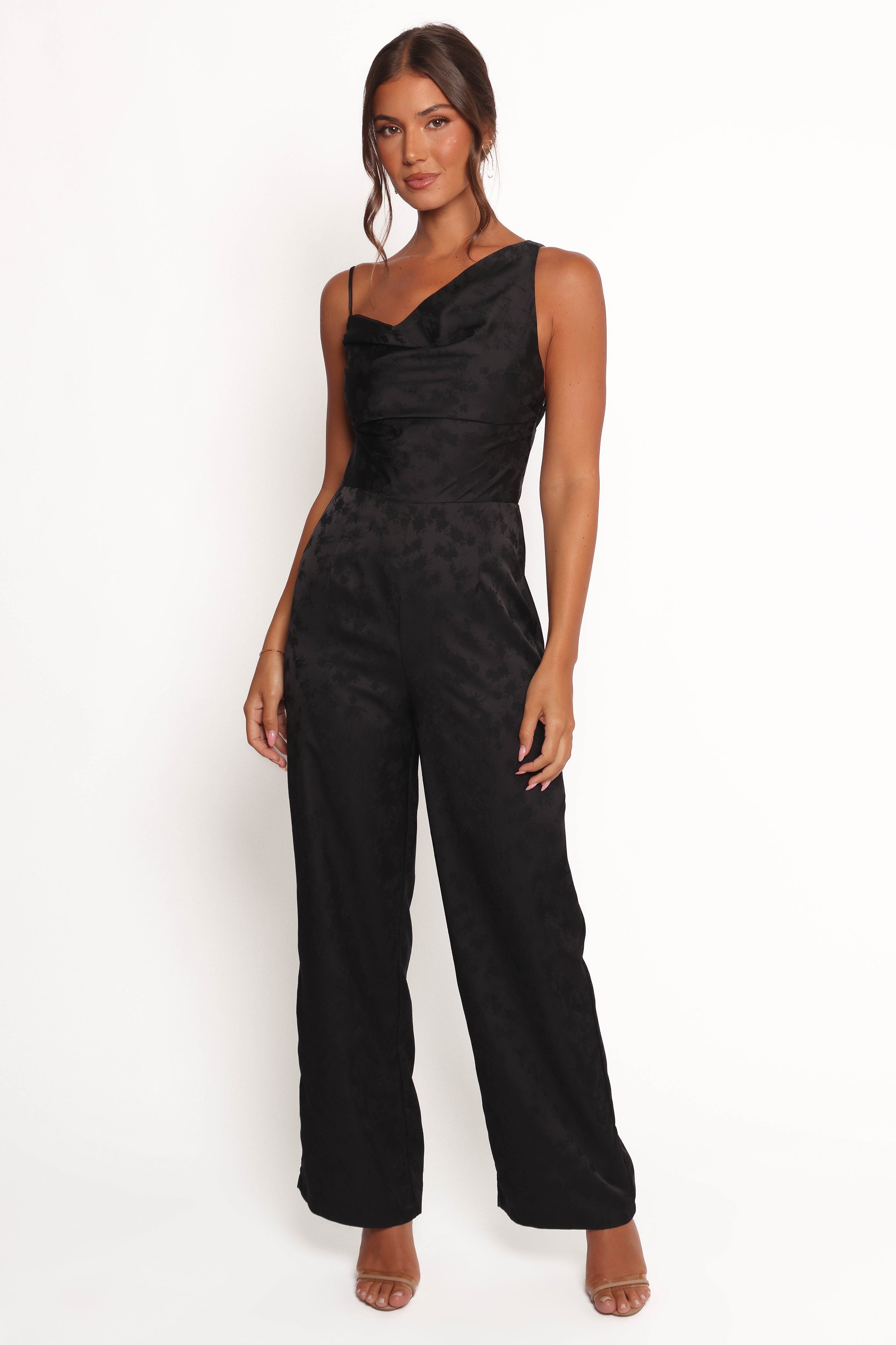 Emmy Jumpsuit for Women - Stylish Black Romper | Perfect for Casual Outings, Parties & Summer Fashion
