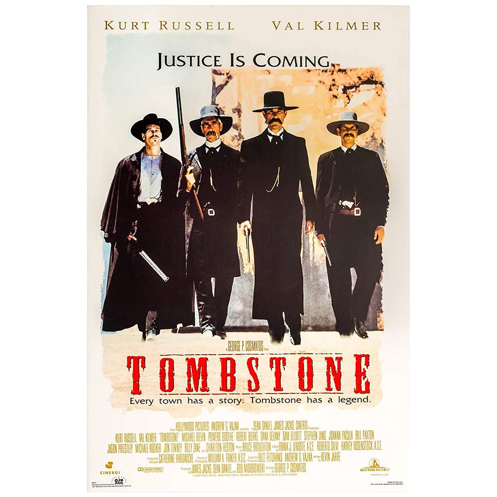 1000 Piece Tombstone Movie Poster Jigsaw Puzzle for Adults - Challenging Educational Puzzle Game for Stress Relief & Family Fun - Perfect for Movie Nights, Gifts & Home Decor