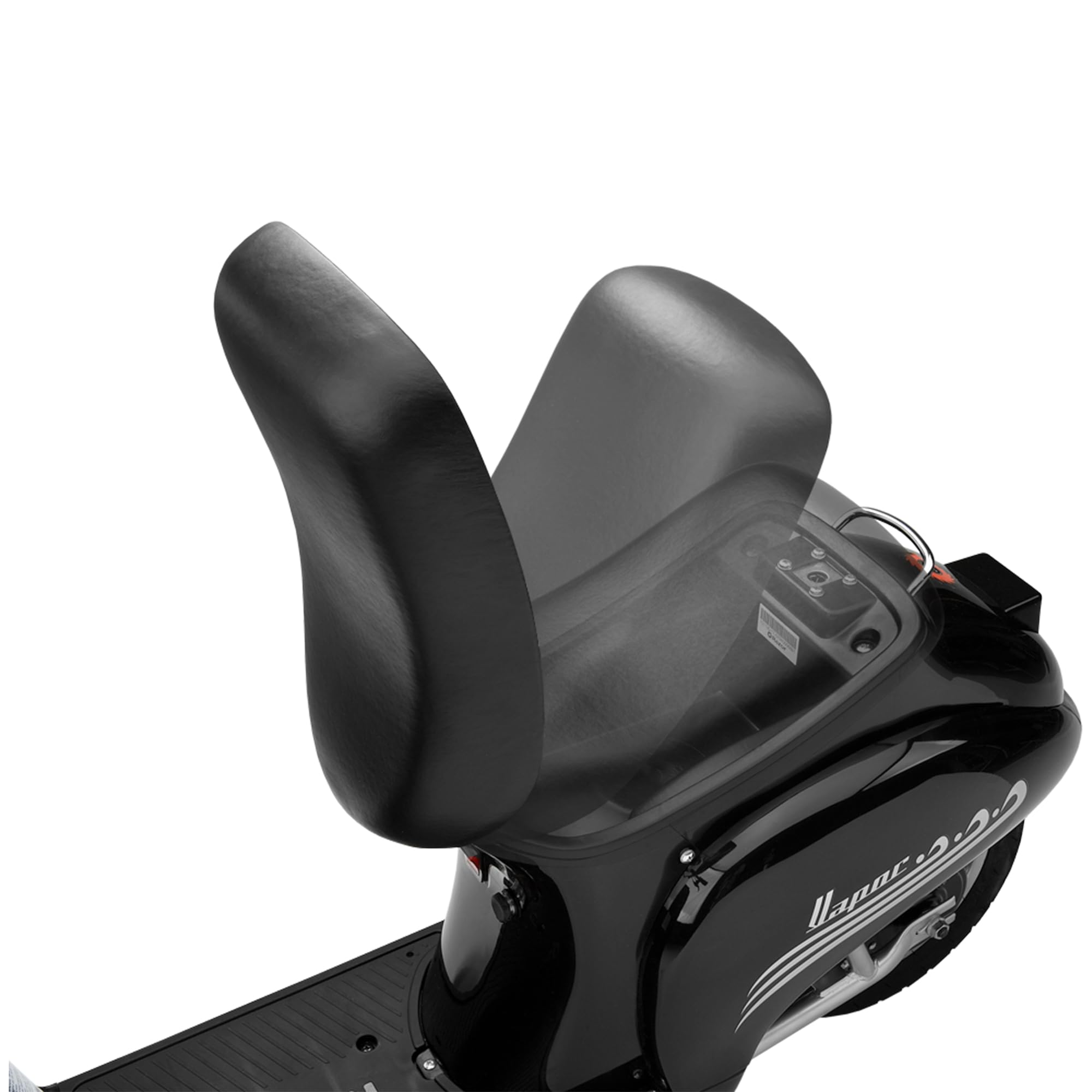 Razor Pocket Mod Vapor 24V Electric Retro Scooter - High Torque Chain Drive Motor, Spoked Wheels with Pneumatic Tires for Teens & Adults (13+ Years) - Perfect for Commuting, Campus Travel & Urban Adventures - Black
