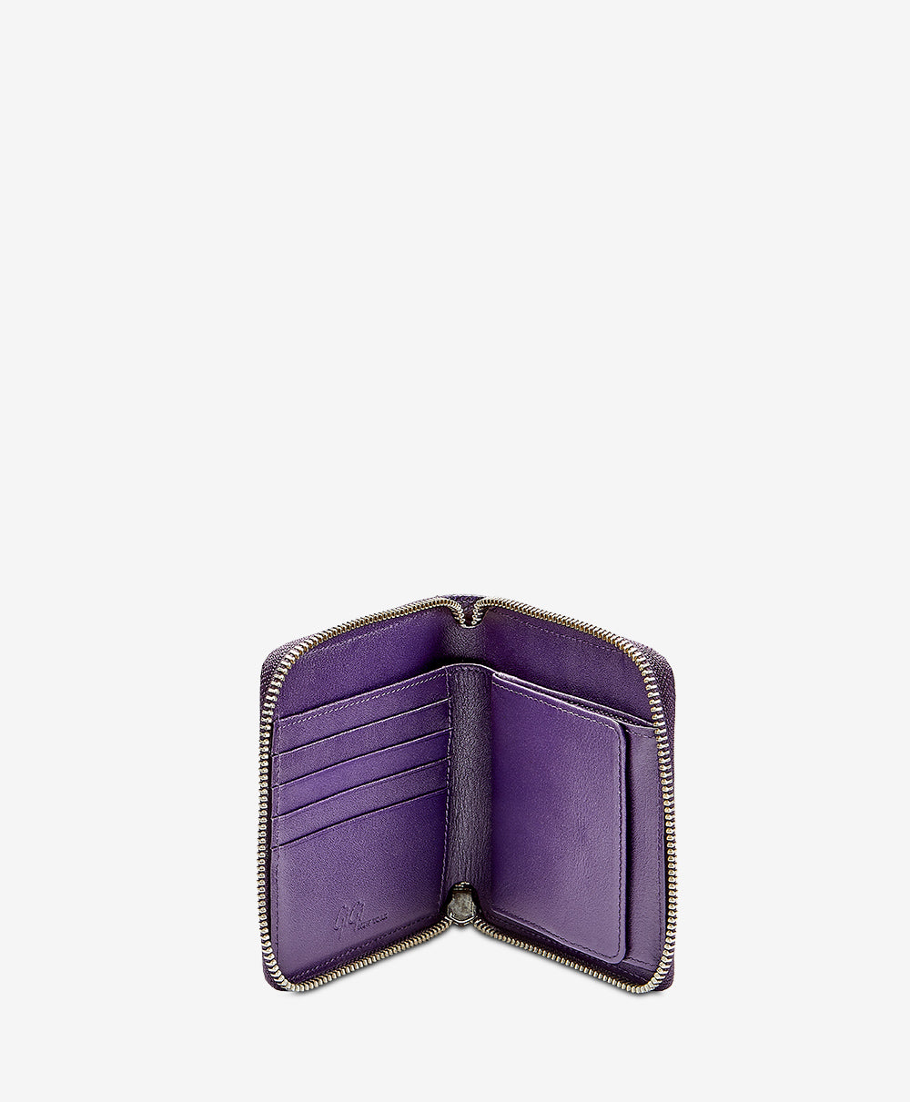 Premium Medium Zip Around Wallet for Men & Women - RFID Blocking Leather Wallet with Multiple Card Slots - Perfect for Travel, Business & Everyday Use