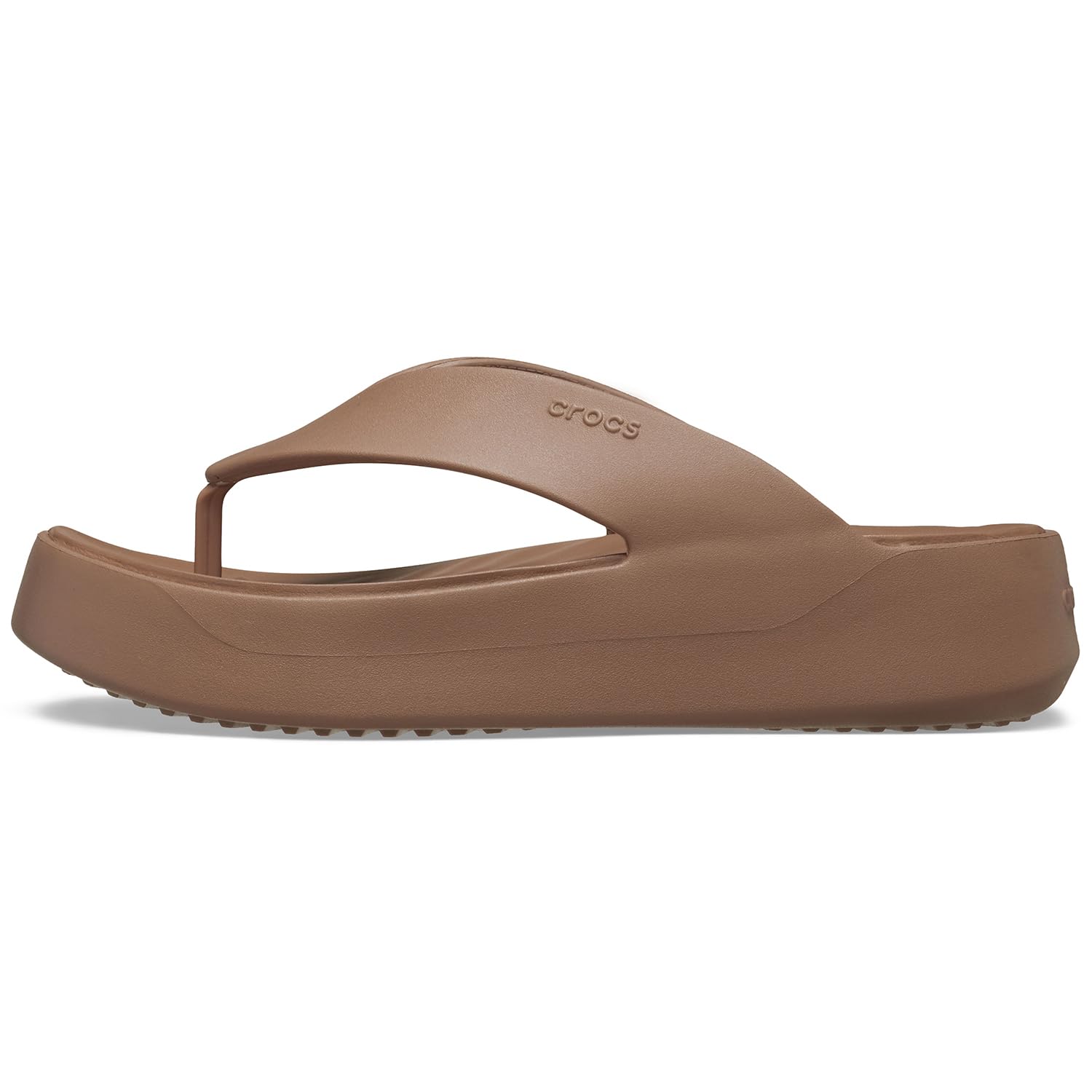 Crocs Women's Getaway Platform Flip Flop Sandals - Comfortable Summer Beach Slides for Women, Non-Slip Waterproof Pool Shoes - Perfect for Beach, Pool, Vacation and Casual Wear