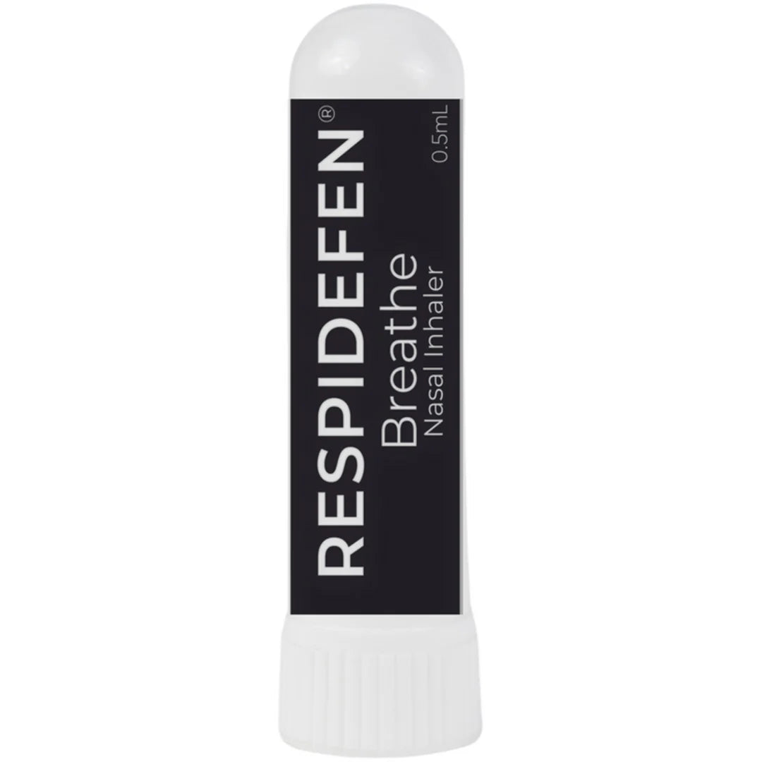 Core Botanicals Respidefen Breathe Nasal Inhaler - Natural Sinus Relief & Nasal Congestion Support for Allergy & Cold Season | Portable Aromatherapy for Travel, Office & Home Use