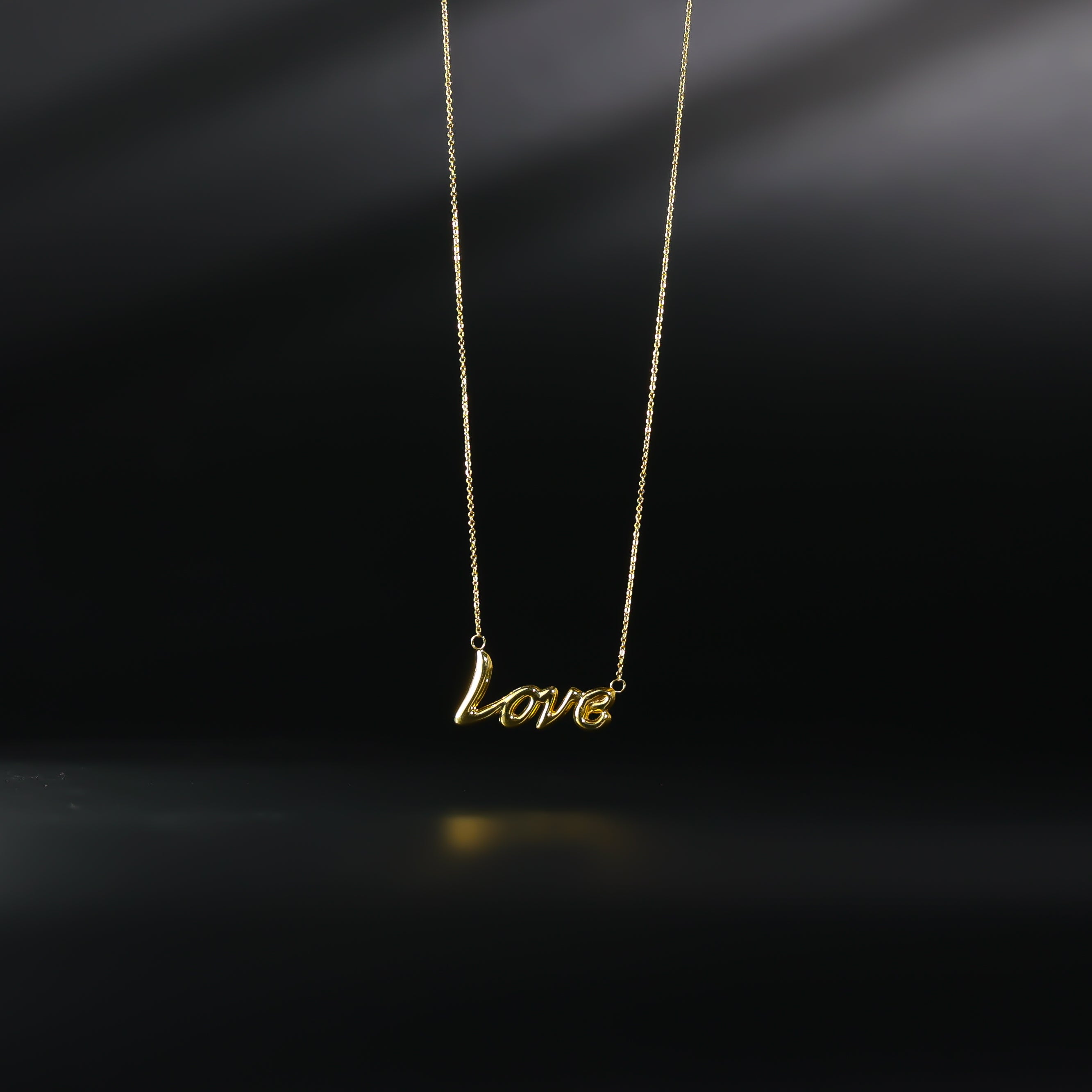 14K Gold Love Heart Pendant Necklace for Women - Elegant Valentine's Day Gift NK0146 | Perfect for Anniversaries, Date Nights & Romantic Occasions