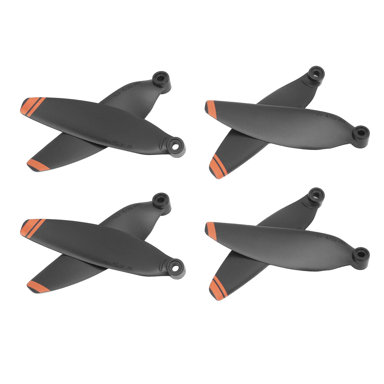 **Drfeify Drone Propellers, 2 Pairs Replacement Blades for DJI Mavic Mini 2 (Orange Edge) – Durable & Quiet Flight Accessories for Aerial Photography & Outdoor Adventures**