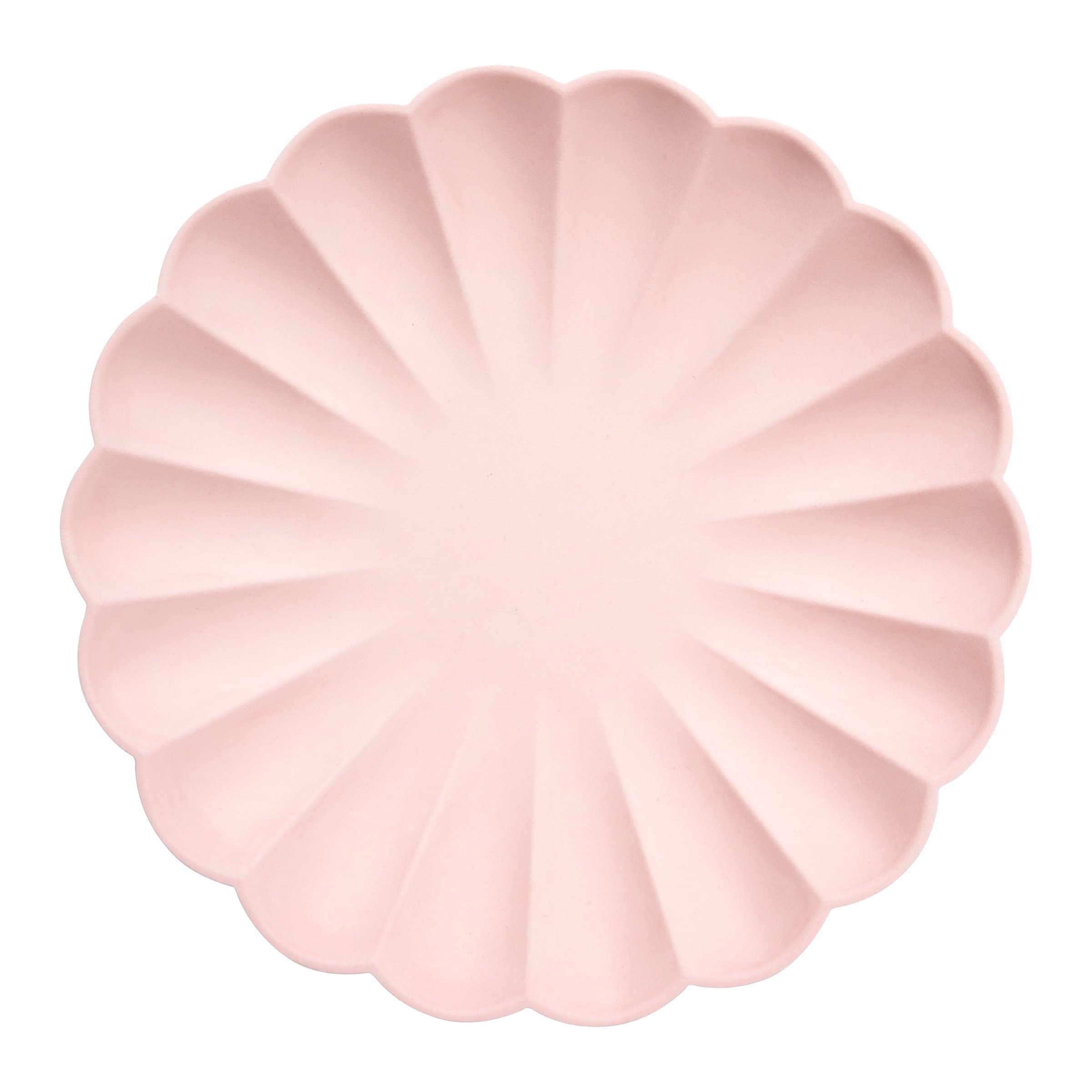 Eco-Friendly Compostable Party Plates - Pack of 8 Biodegradable Disposable Plates for Birthday, Wedding & Special Occasions | Meri Meri Sustainable Tableware for Picnics, BBQs & Celebrations