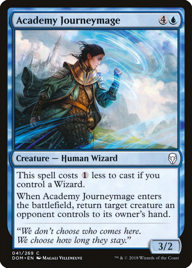 Academy Journeymage [Dominaria] - Magic: The Gathering MTG Card - Perfect for Commander, Standard & Modern Decks