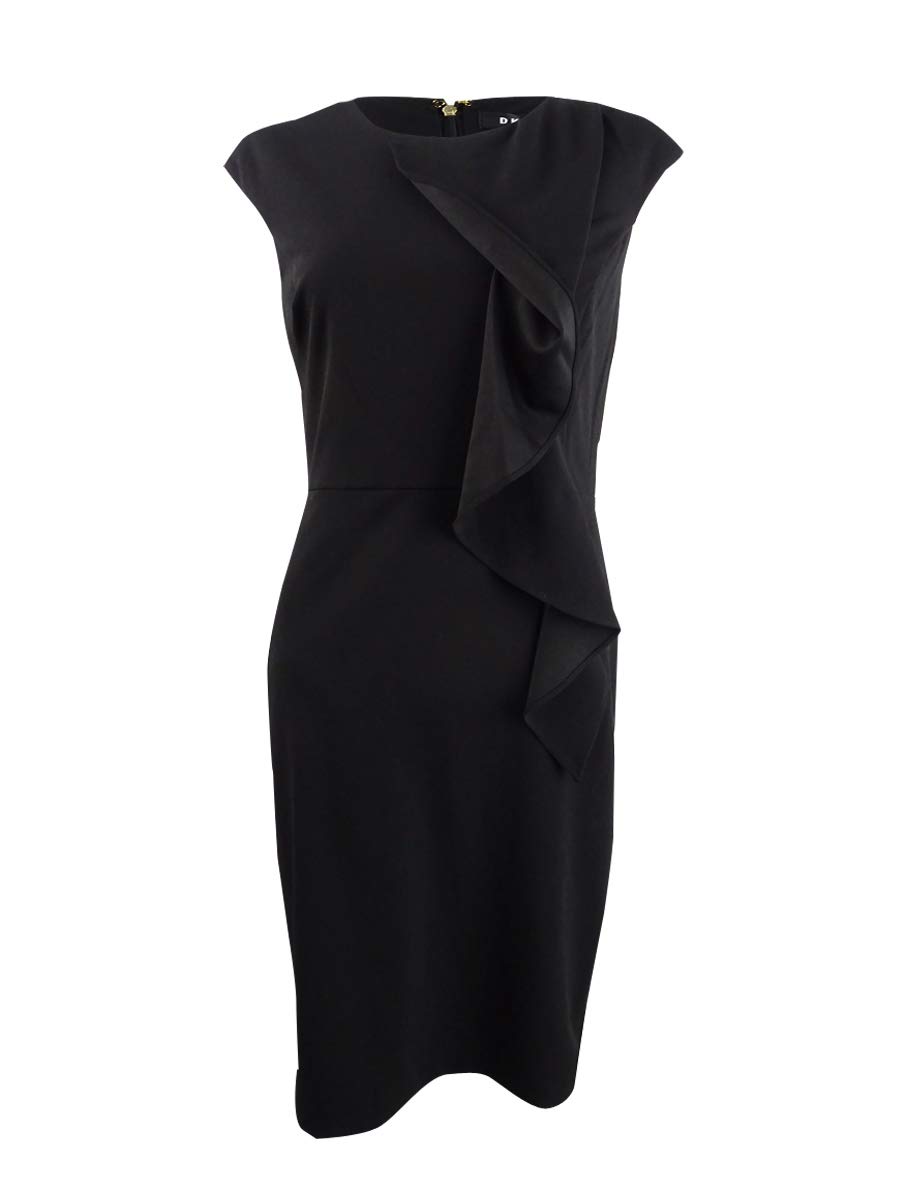 DKNY Women's Sheath Dress - Elegant Slim Fit Bodycon Dress for Work, Party & Evening Wear | Perfect for Office, Cocktail Events & Date Nights