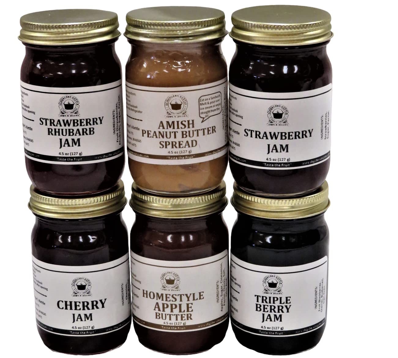 Premium Gift Box Set - 6 Assorted 4.5 oz Jars in Elegant Packaging | Perfect Holiday, Birthday & Corporate Gifts | Home Decor & Party Favors