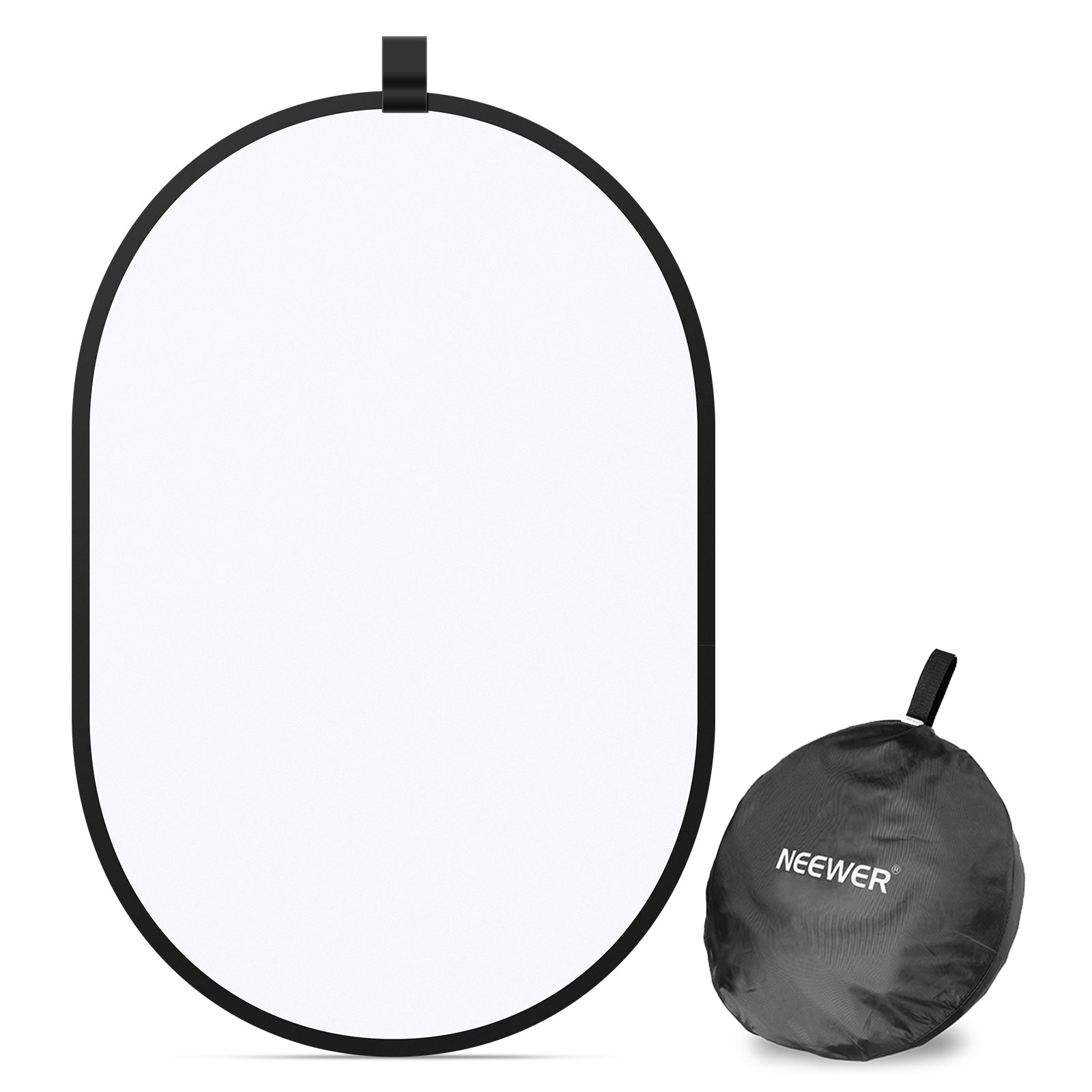 NEEWER 5x7FT / 1.5x2M Collapsible Photography Reflector - Perfect for Portrait, Product, and Studio Lighting (Gold/Silver/White/Black) - Ideal for Indoor & Outdoor Photo Shoots, YouTube Videos, and Professional Photography