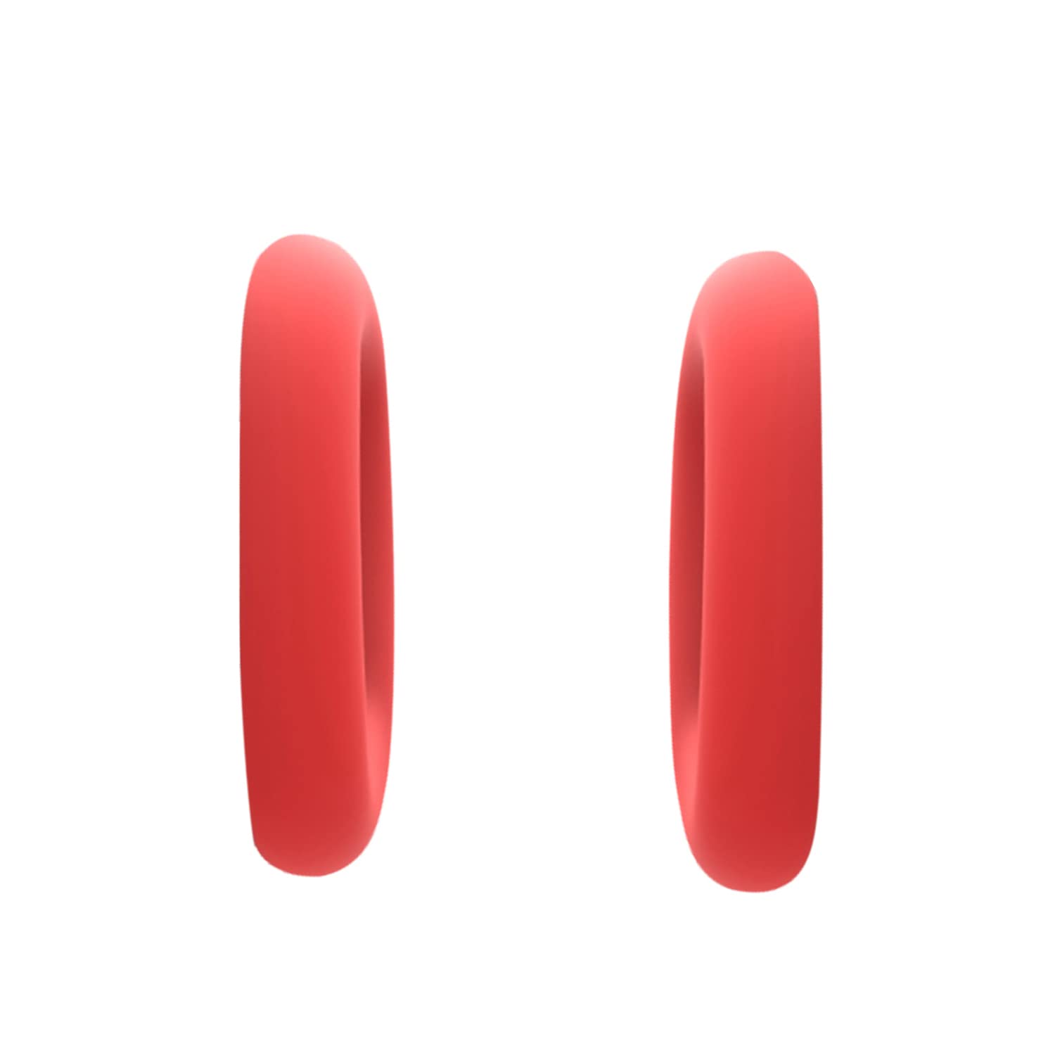 Premium Replacement Soft Silicone Earpads for Apple AirPods Max - Comfortable Inner Ear Cushions & Protectors (Red) - Perfect for Travel, Workouts & Noise Isolation